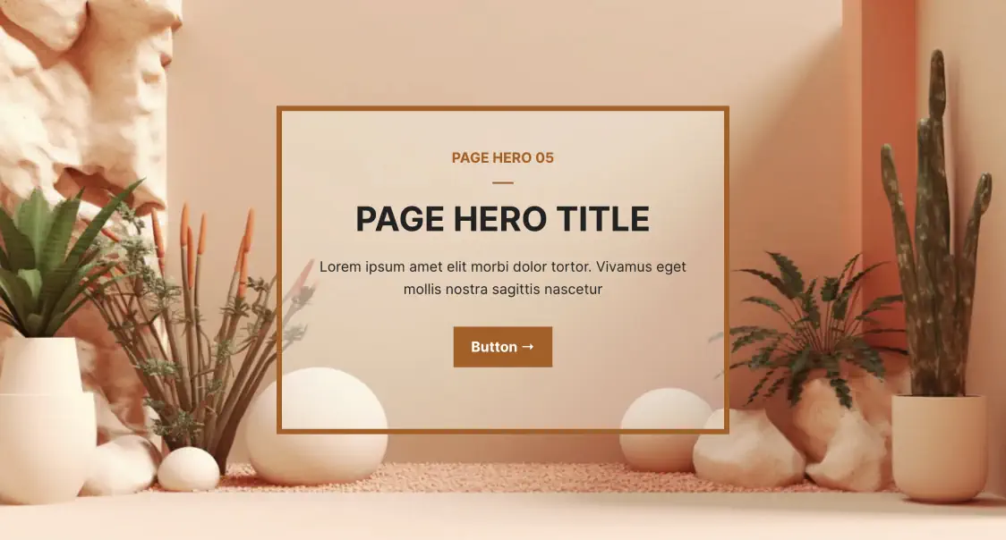 pagehero Page Hero