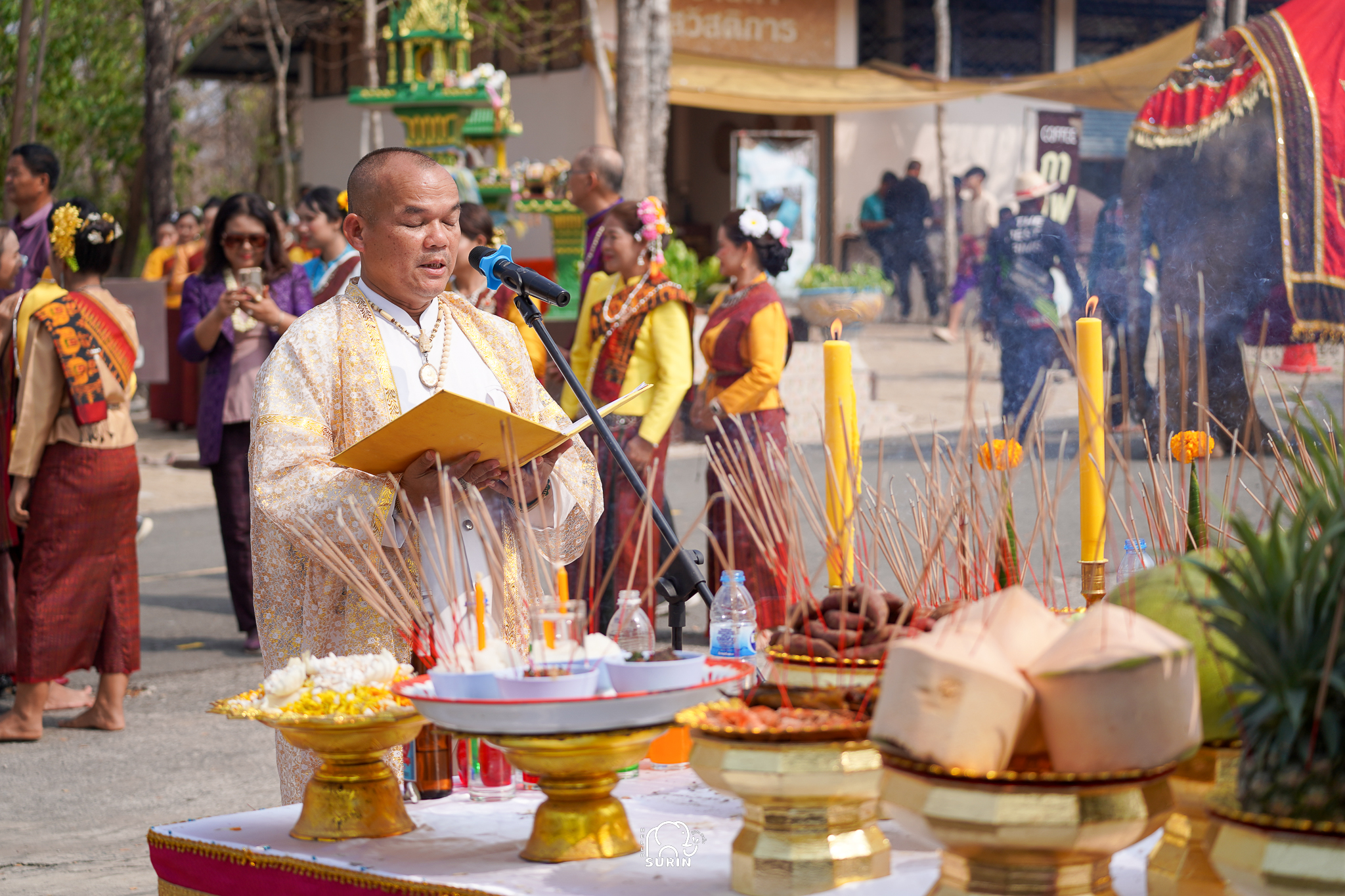 ภาพประเพณีขึ้นเขาสวาย ประจำปี 2569 จังหวัดสุรินทร์