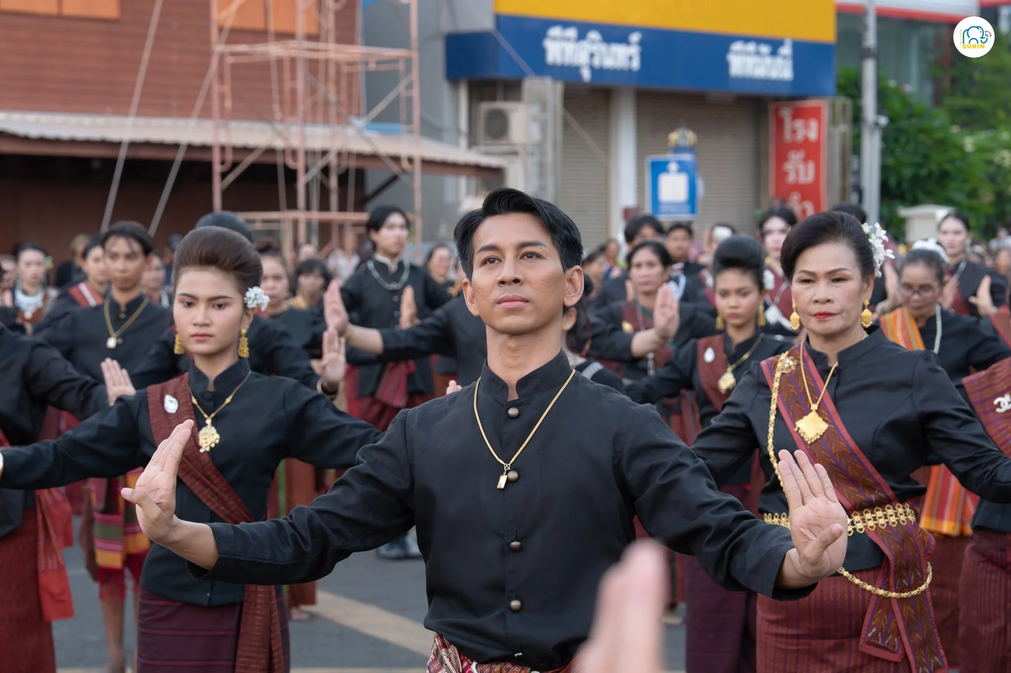 พิธีรำบวงสรวงสืบศรัทธาพระยาสุรินทรภักดีศรีณรงค์จางวาง-44