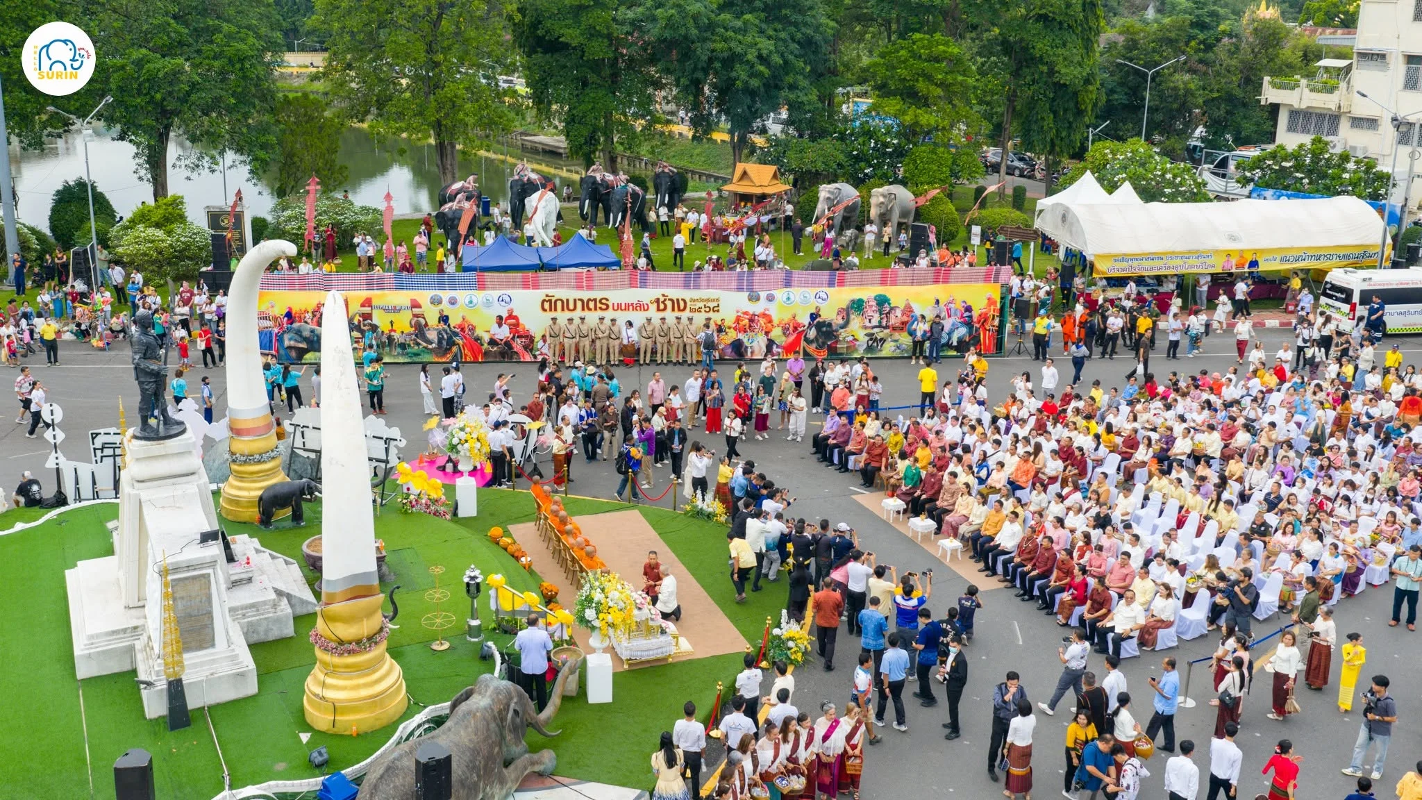 ตักบาตรบนหลังช้าง2568-13
