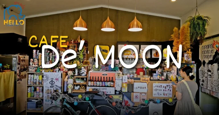 banner Cafe de moon by Yo คาเฟ่ เดอมูน